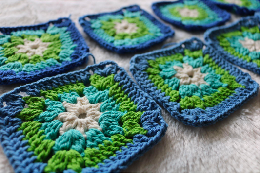 The Young Hippie History of Granny Square Crochet and its impact on Hippie Couture fashion
