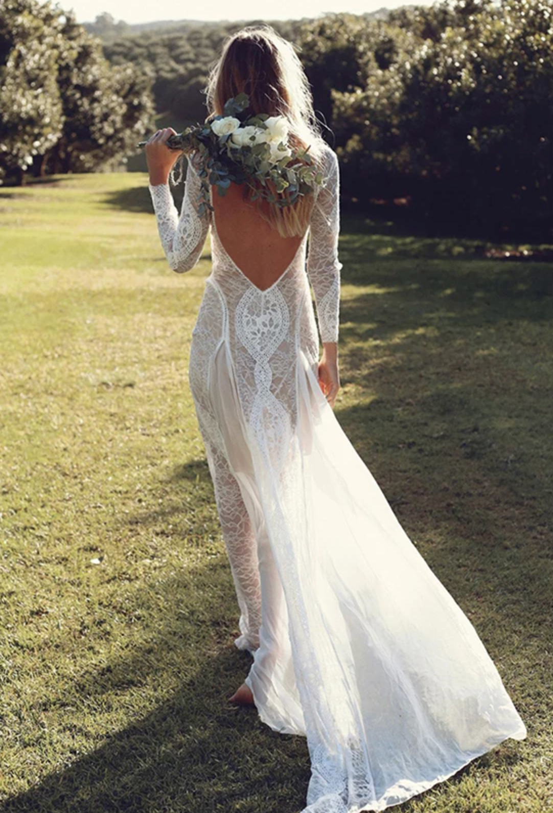 Keely - Boho Dreamy Lace Bridal Dress
