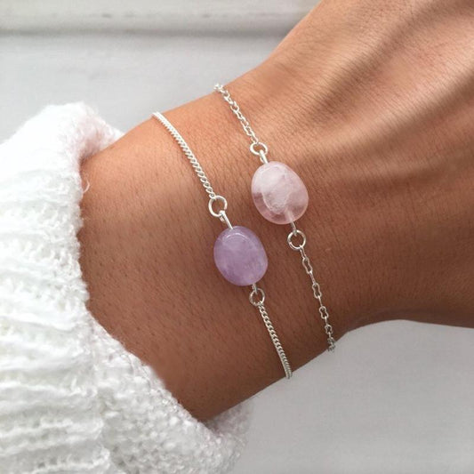 Nature Stone Delicate Bracelet | Style Select - The Young Hippie